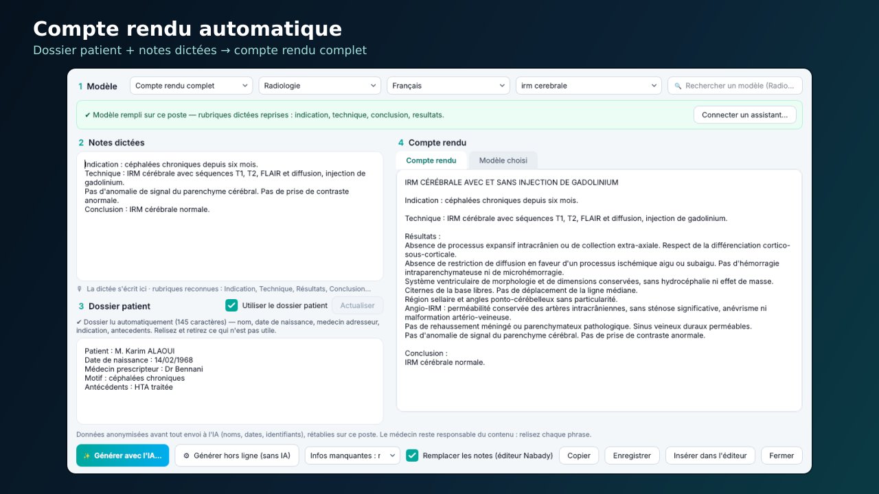 Compte rendu généré automatiquement